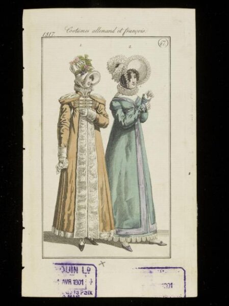 Unknown, Costumes Allemands et Francois