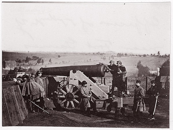 Unknown, Fort Gaines, Officers of the 55th New York Volunteers