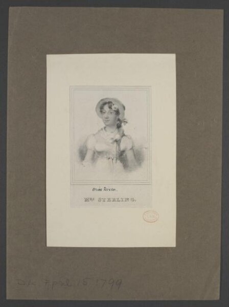 unknown, Mrs. Sterling