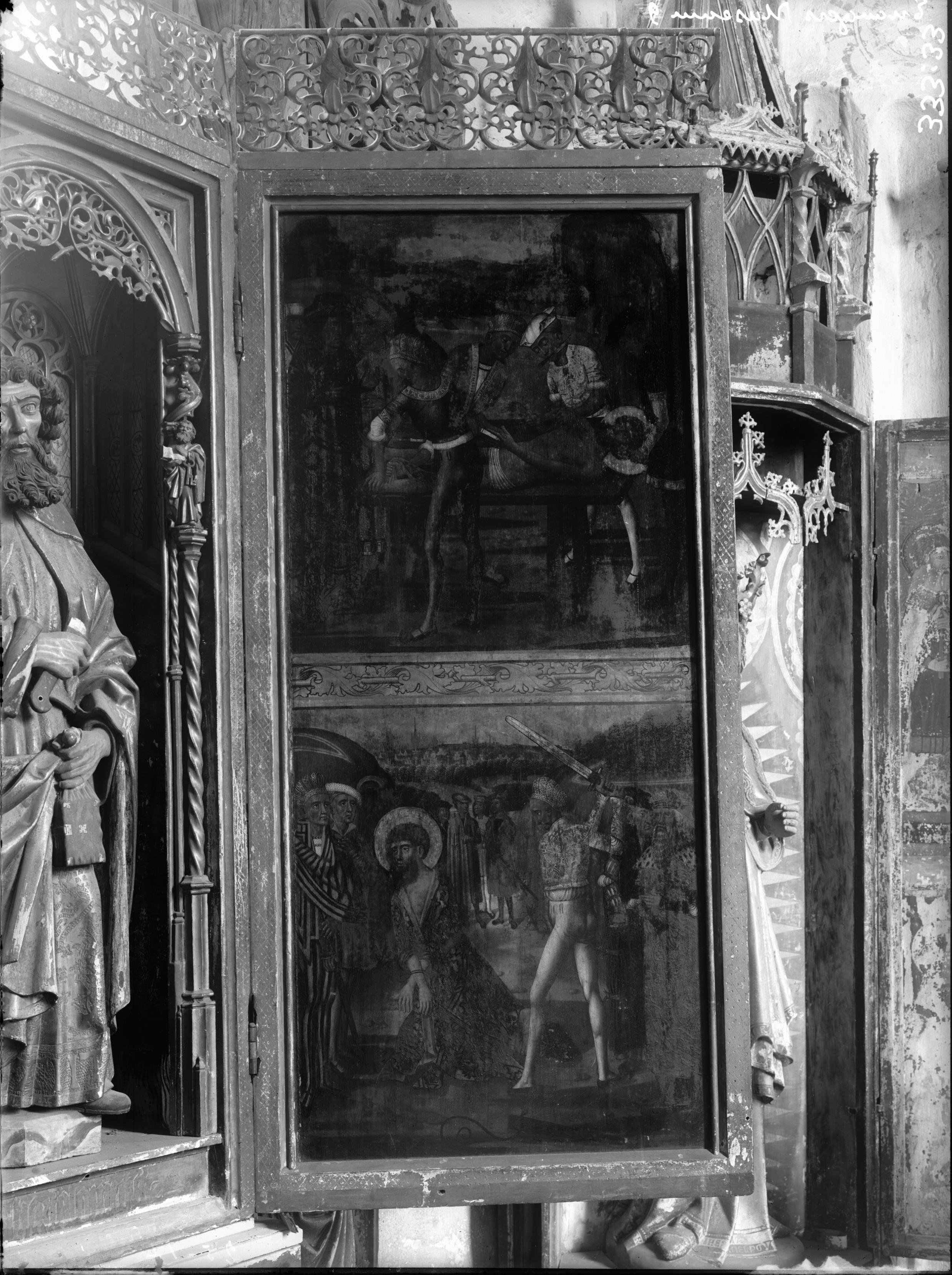 Henrik Cornell, Enånger, gamla kyrkan