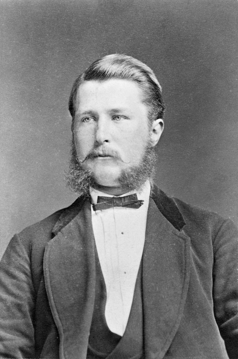 Anno Domkirkeodden, PORTRETT: ANDERS SAXLUND, GÅRDBRUKER, FØDT: 1850- 1910, NORDVI, OTTESTAD,