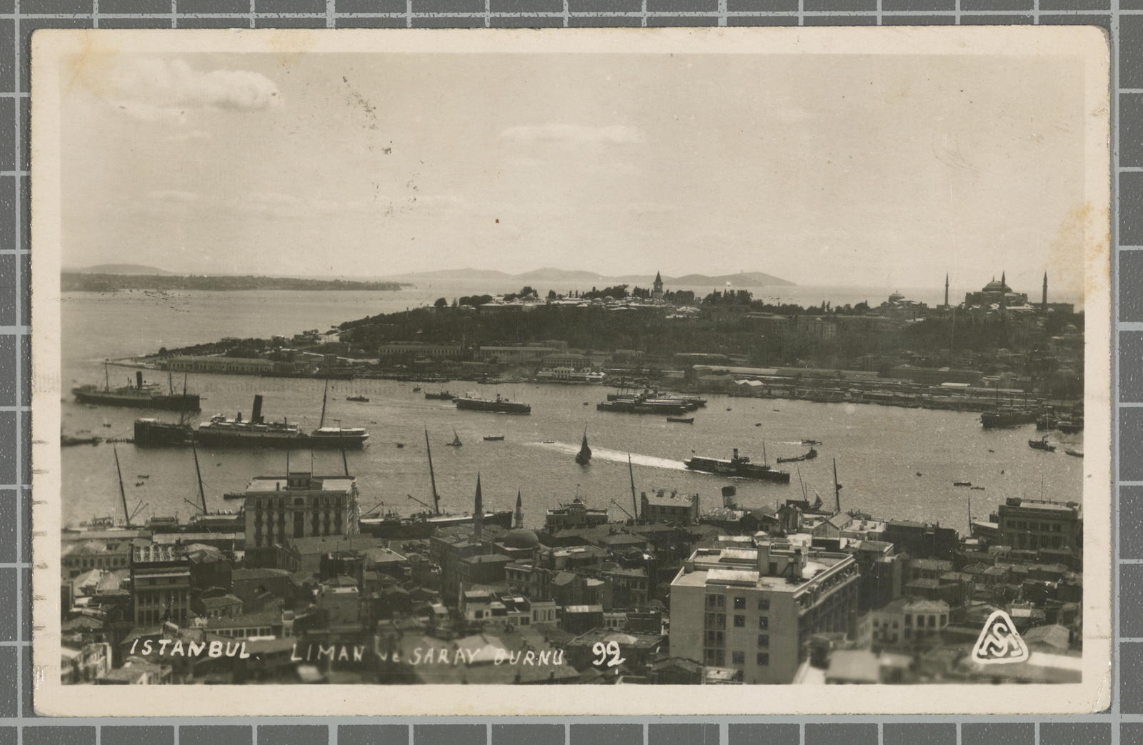 Desconegut, Istanbul. Liman comes Saray Burnu