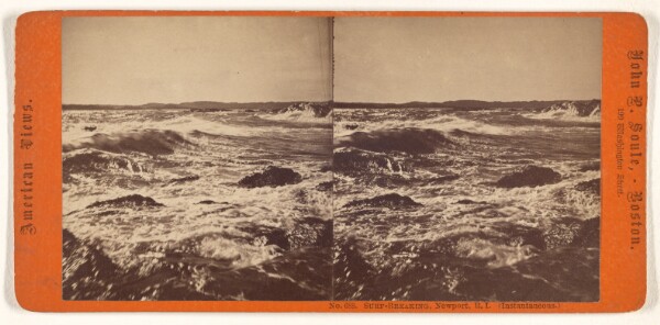 John P. Soule, Surf-Breaking, Newport, R.I. (Instantaneous.)