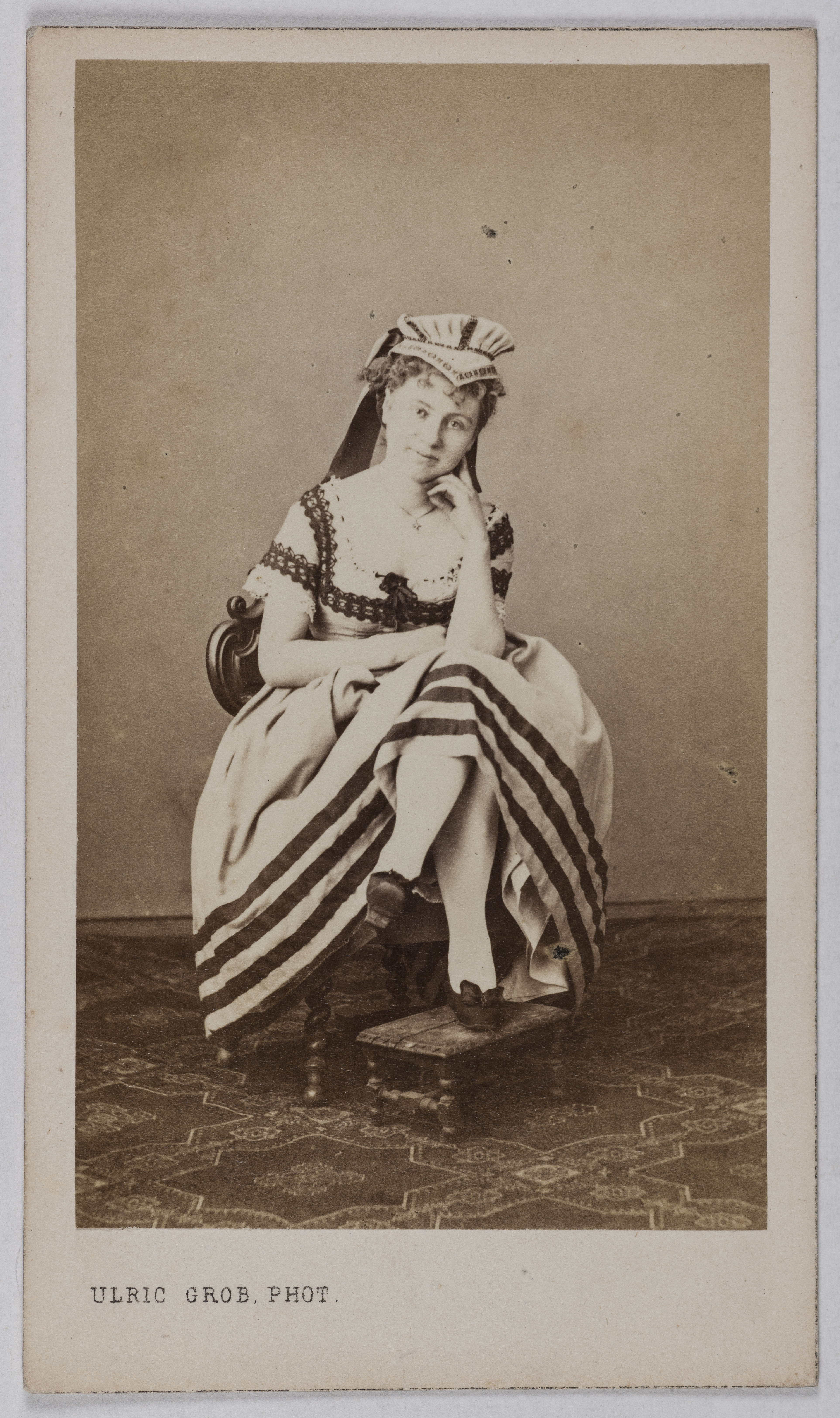 Ulric Grob, Portrait de Galliette (actrice)