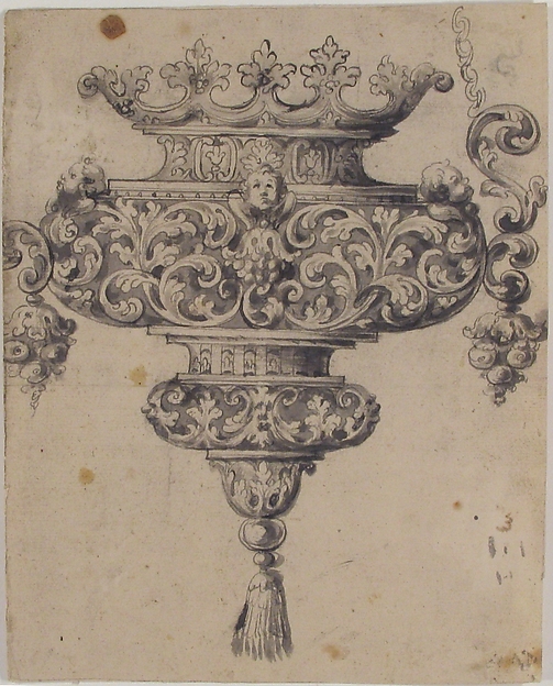 Anonymous, French, 19th century, Design for a Sconce