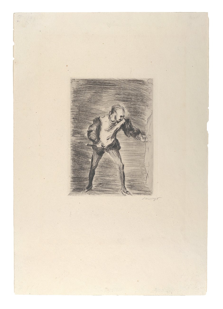 Max Slevogt, Francisco d’Andrade als Don Juan: Komturszene