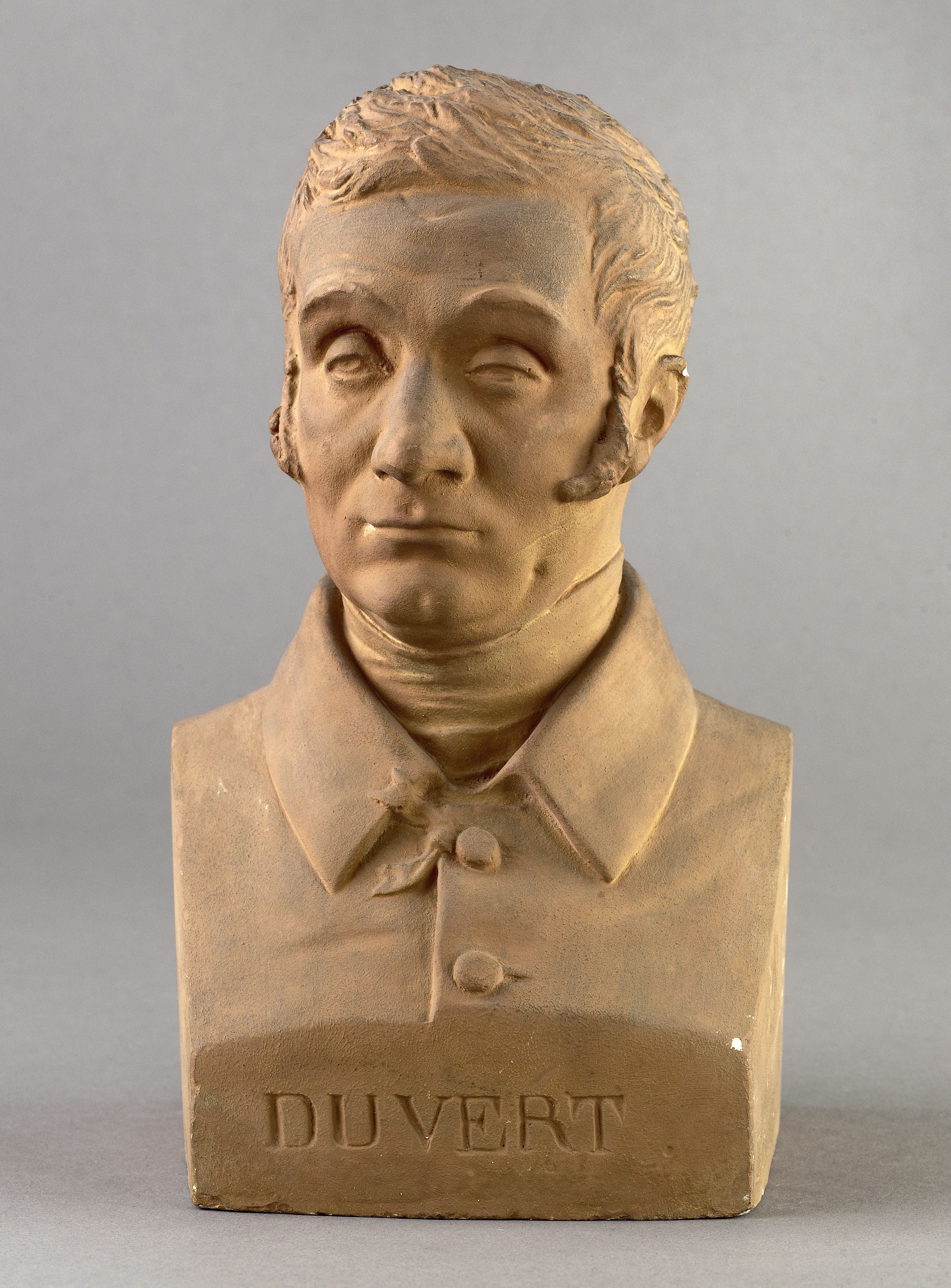 Jean Pierre Dantan, Portrait sérieux du vaudevilliste Félix-Auguste Duvert (1795-1876)