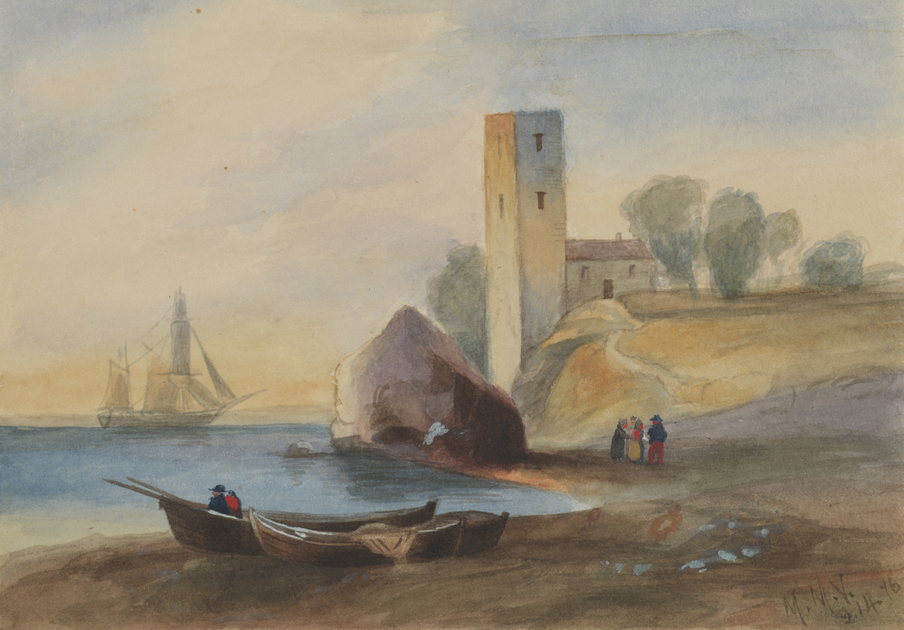 Mary Vaux Walcott, Untitled (Landscape)