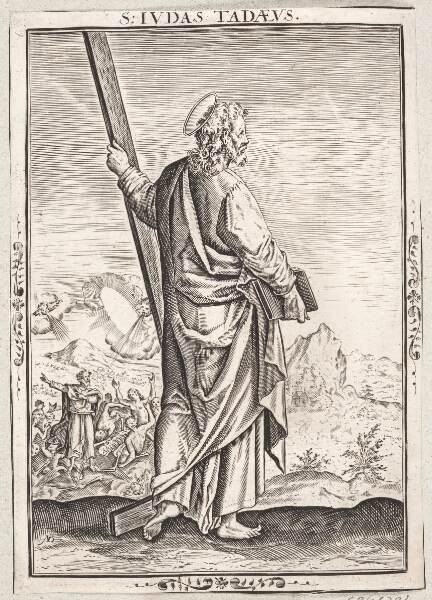 Nicolaes de Bruyn, Sankt Judas Taddæus