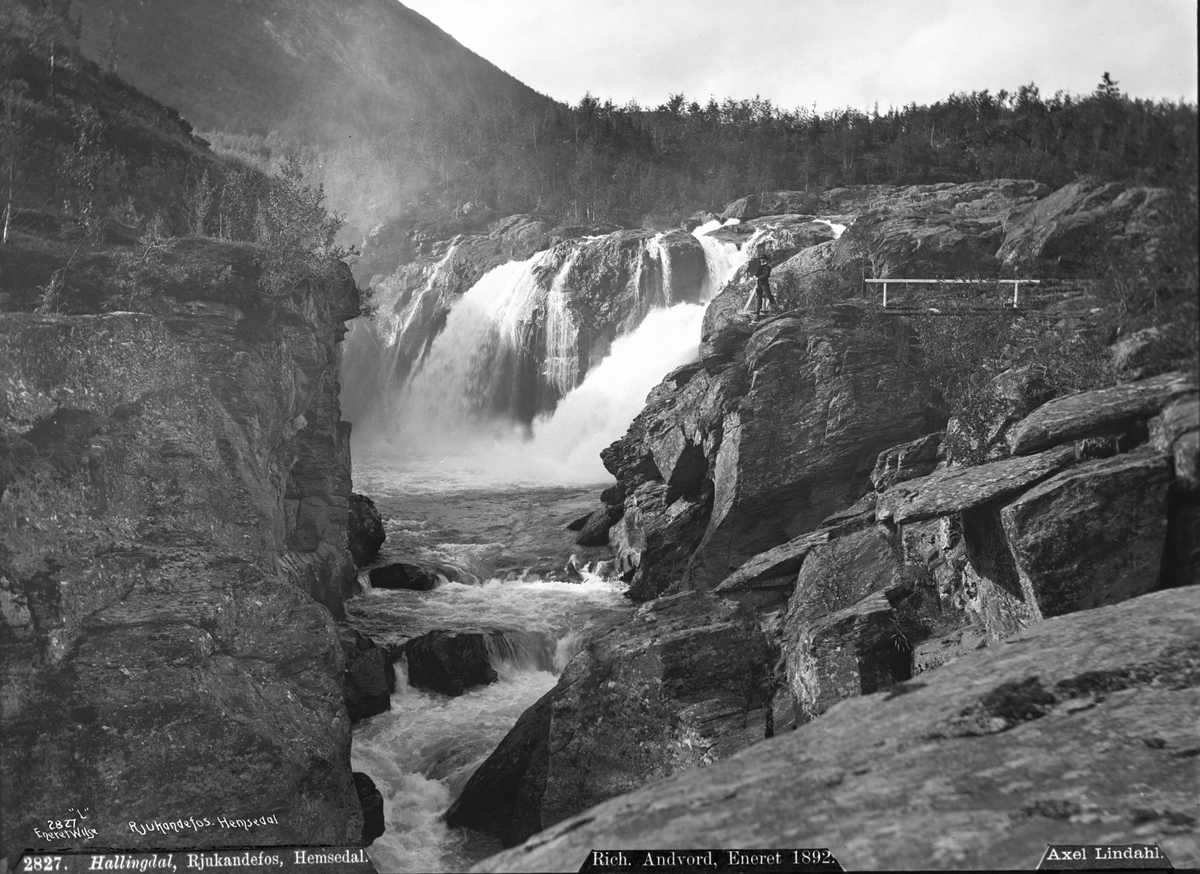 Axel Lindahl, Prot: Hallingdal. Rjukandefos Hemsedal