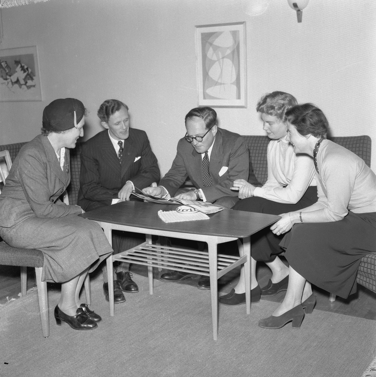 Örebro Kuriren, Lärarekurs. 5 oktober 1955.