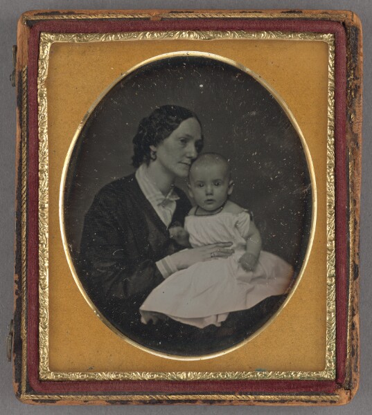 Unknown, [Portrait of a Mother and Child]