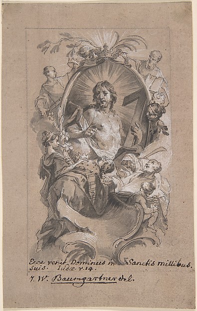 Johann Wolfgang Baumgartner, Christ in Glory