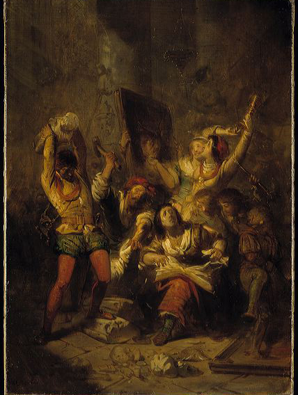 Johannes Hinderikus Egenberger, Anno 1566. De beeldenstorm