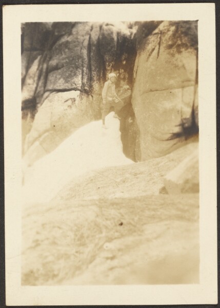 Louis Fleckenstein, [Figure in Rock Landscape]