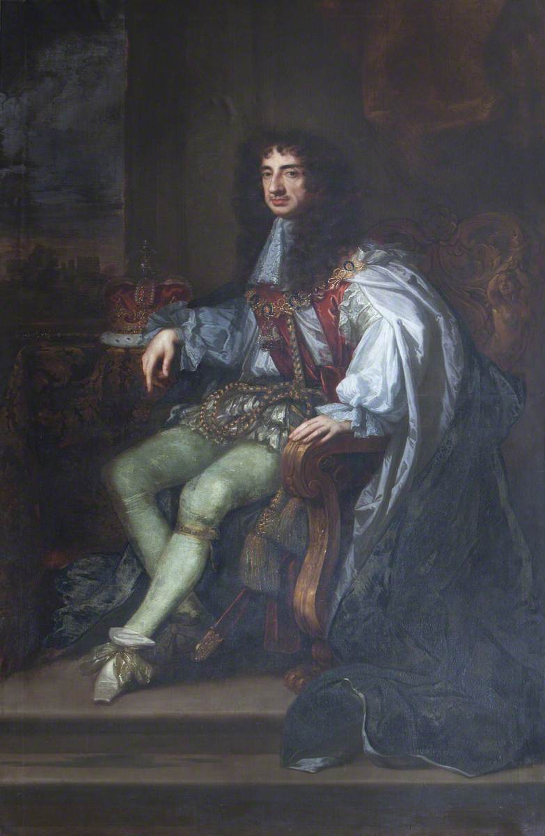 Peter Lely, King Charles II (1630-1685) in Garter Robes