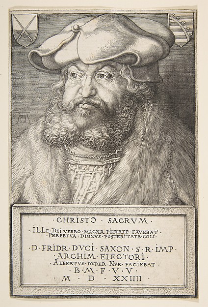 Albrecht Dürer, Frederick the Wise, Elector of Saxony