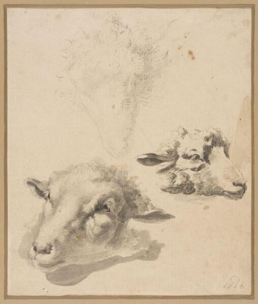 George Morland, Heads of Sheep