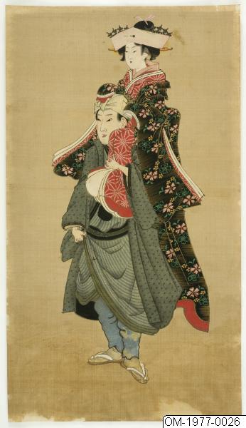 Kitagawa Kikumaro, Målning, Bildkonst, Painting