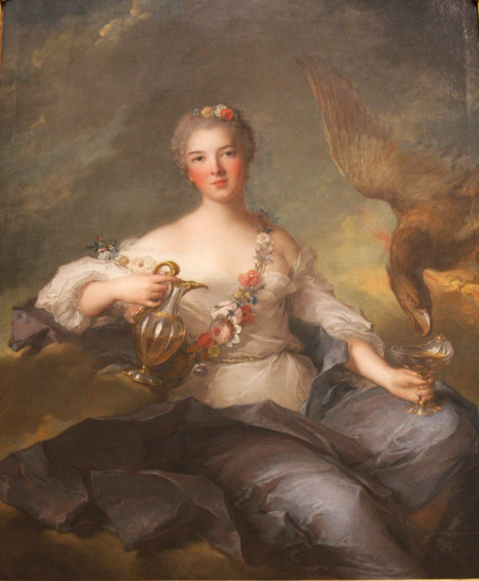 Jean-Marc Nattier, Duchesse de Chartres (1726-1759) as Hebe