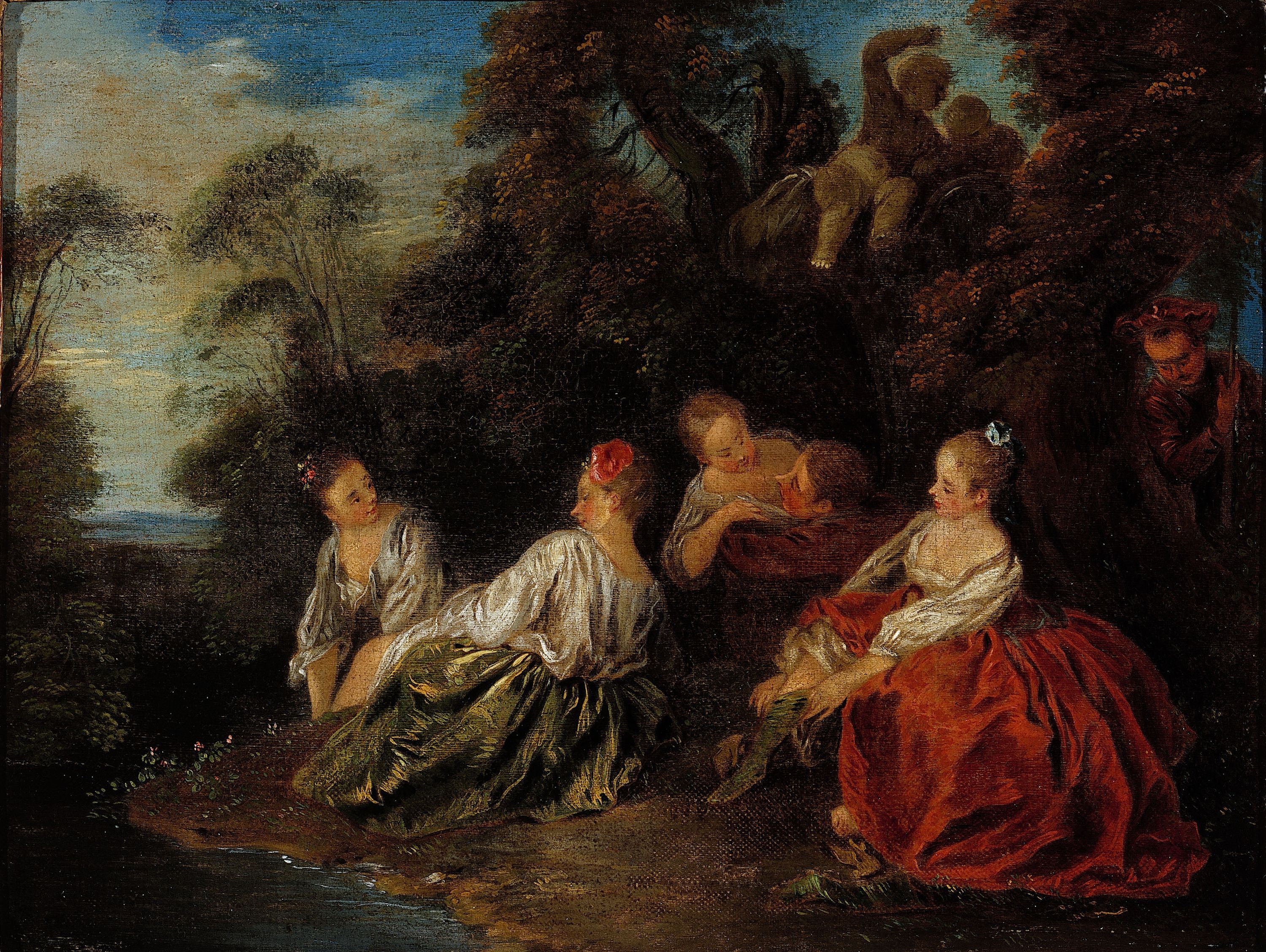 Jean-Baptiste Pater, Les Plaisirs du bain