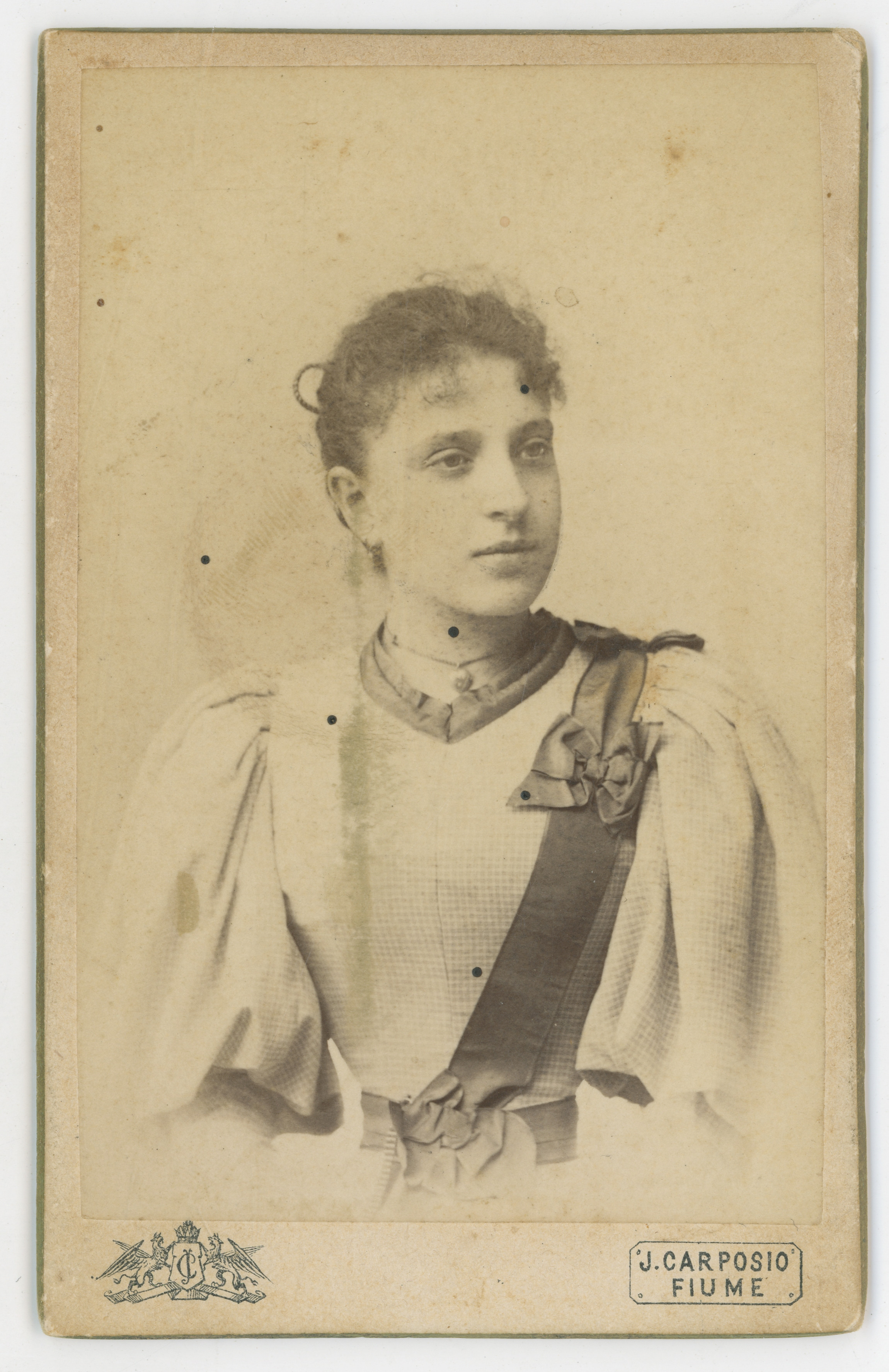 Ilario (1852––1921) Carposio, Portret mlade djevojke