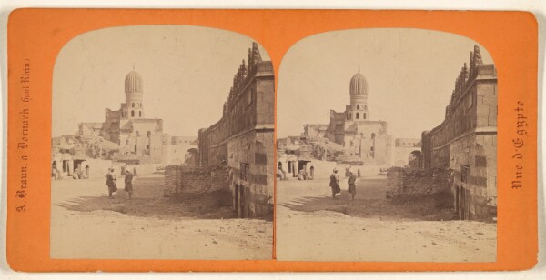 Adolphe Braun, Le Caire. Porte de Bab-el-Oasir.