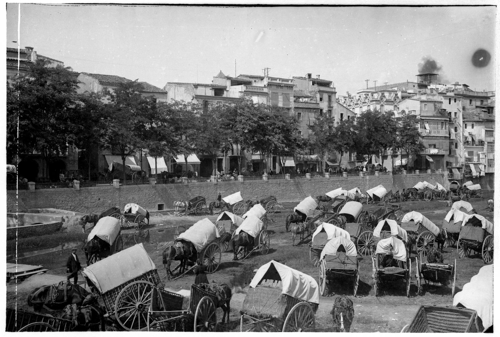 Desconegut, [Mercat a l'Areny]