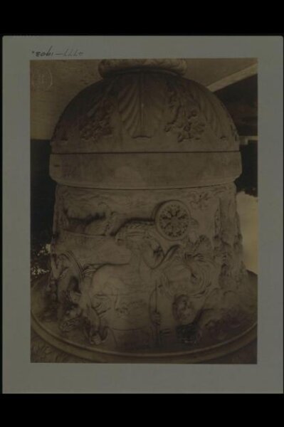 Atget, Jean-Eugène-Auguste, Detail of Vase, Versailles, France