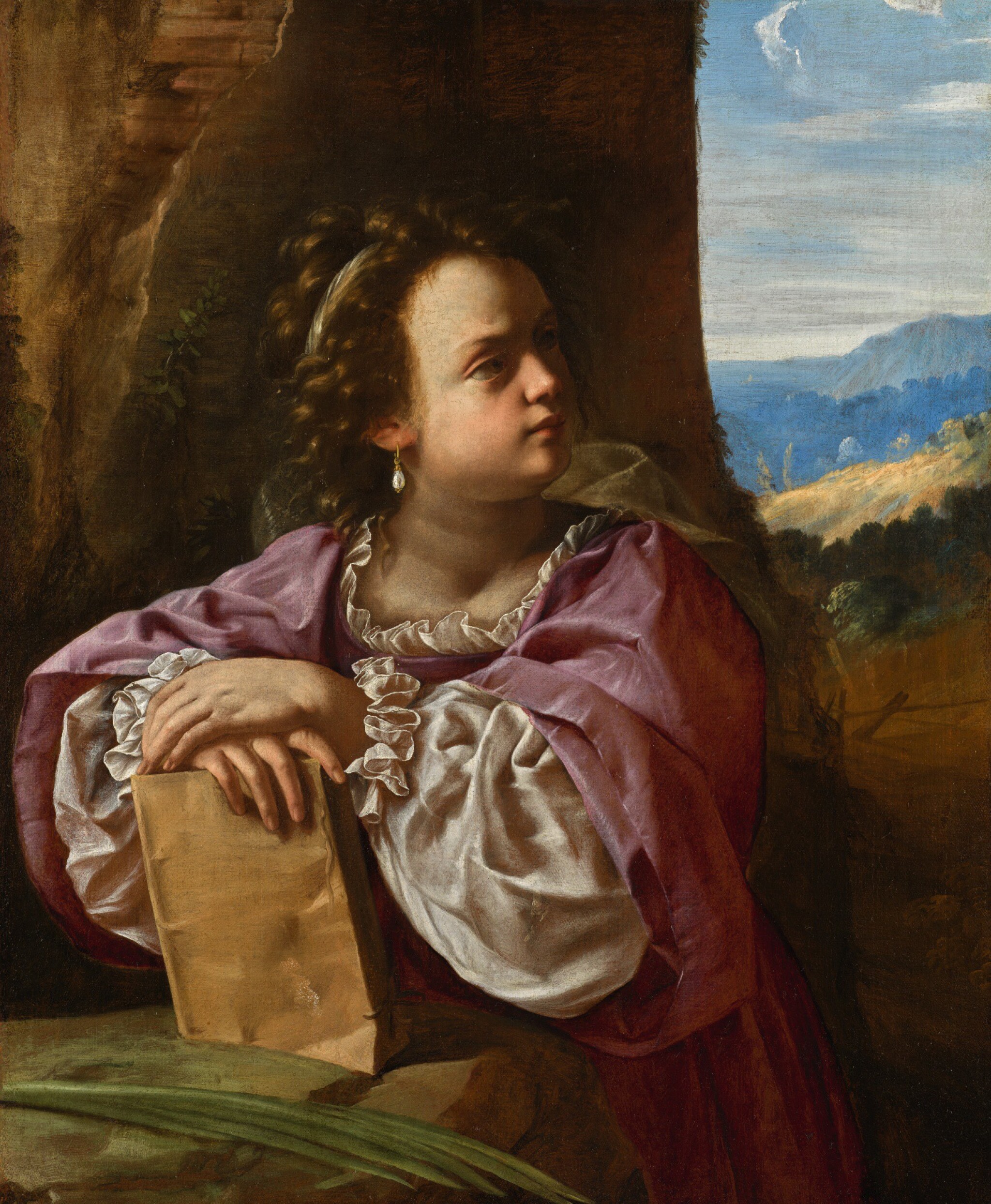 Artemisia Gentileschi, Saint Catherine of Alexandria