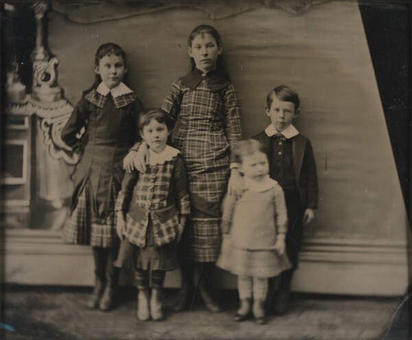 Unknown, [Portrait of Five Children]