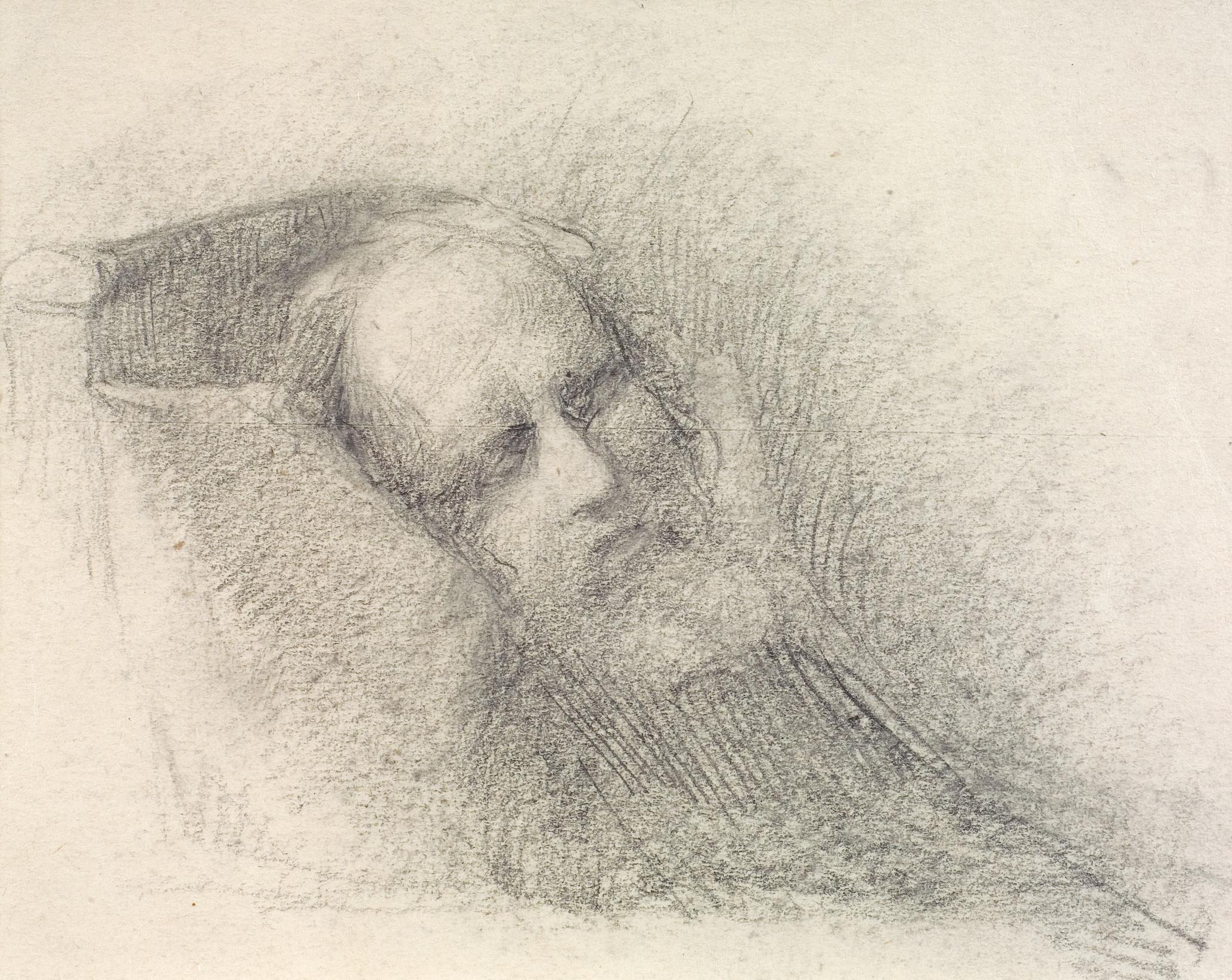 Venny Soldan-Brofeldt, August F. Soldan kuolivuoteellaan