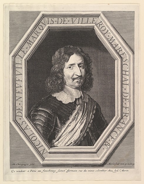 Jean Morin, Nicolas de Neuville, marquis de Villeroy