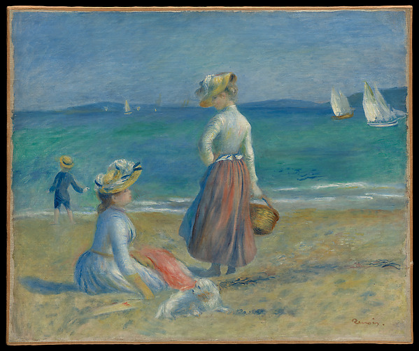 Auguste Renoir, Figures on the Beach