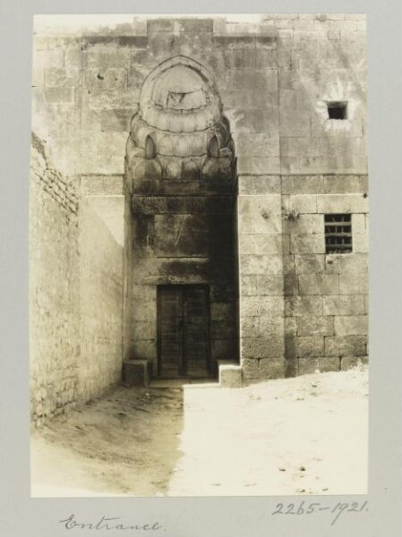 K.A.C. Creswell, Entrance portal of Madrasa al-Firdaws, Aleppo