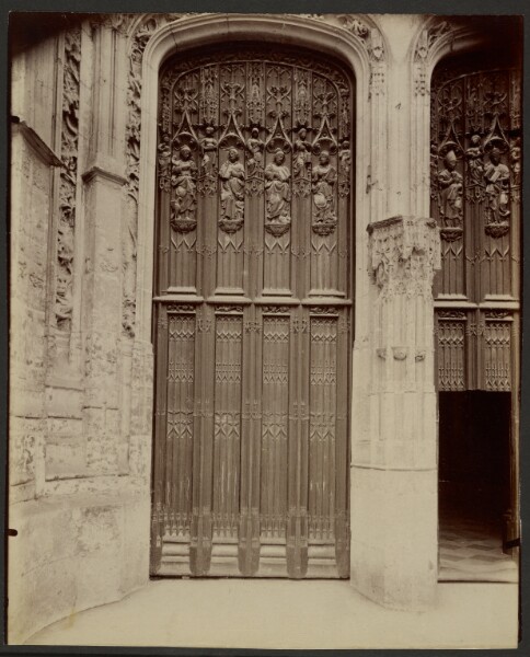 Eugène Atget, Beauvais, Porte Cathédrale