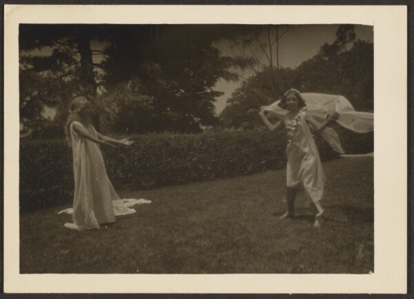 Louis Fleckenstein, [Dancers in Garden]