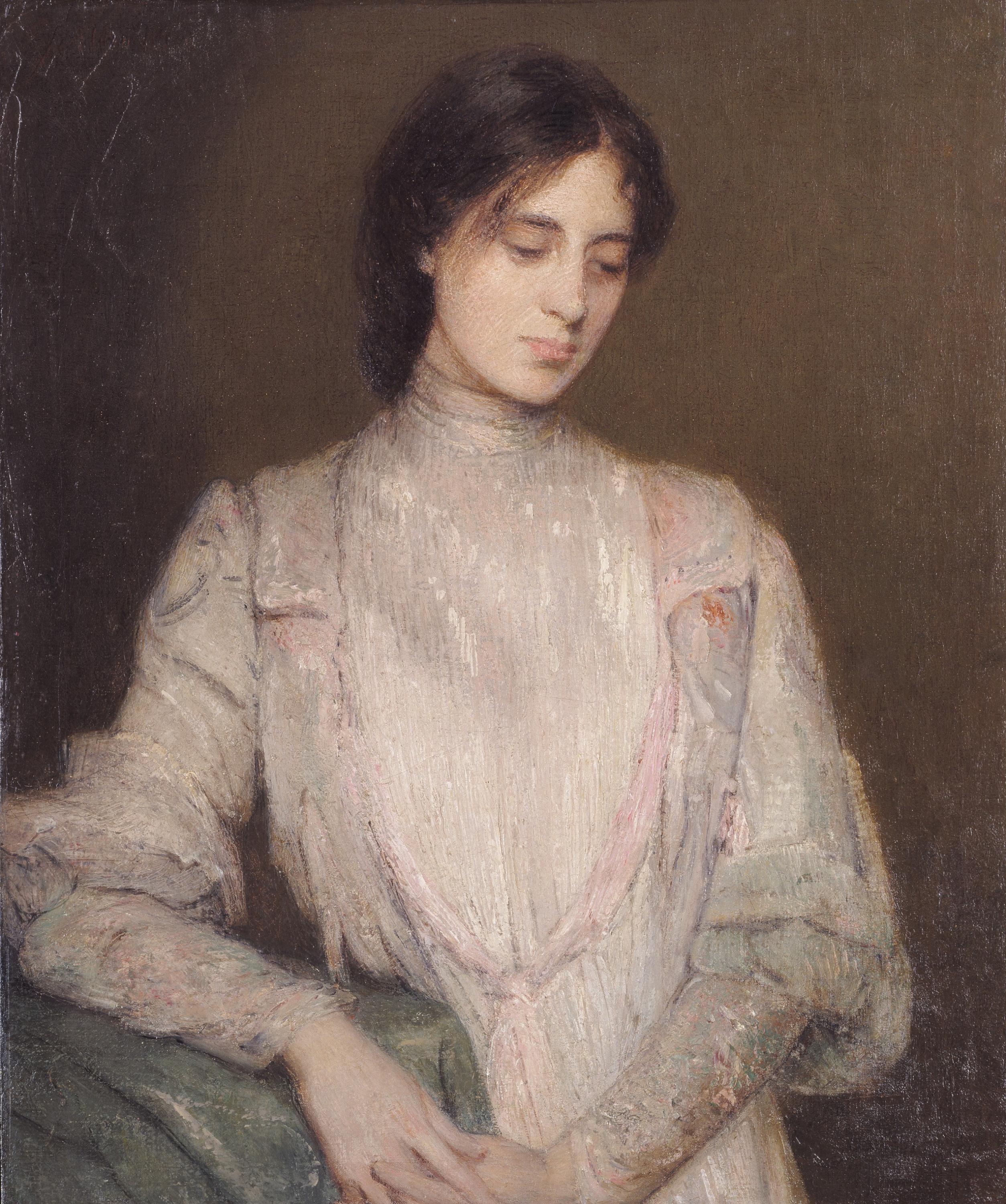 J. Alden Weir, A Gentlewoman