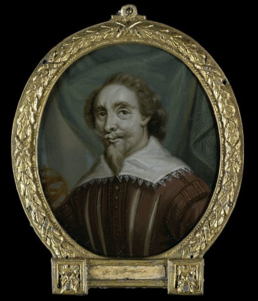 Arnoud van Halen, Portrait of Petrus Baard, Physician and Poet from Leeuwarden