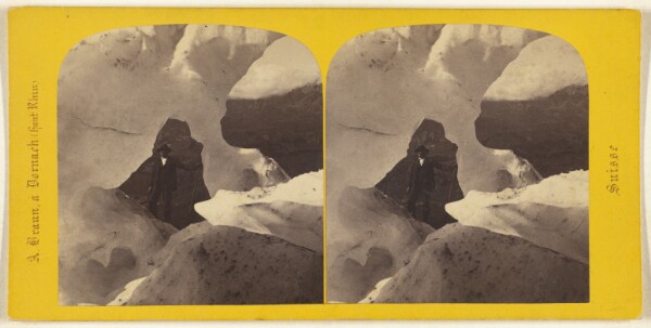 Adolphe Braun, Oberland Bernois. Detail de glace au glacier superieur de Grindelwald.