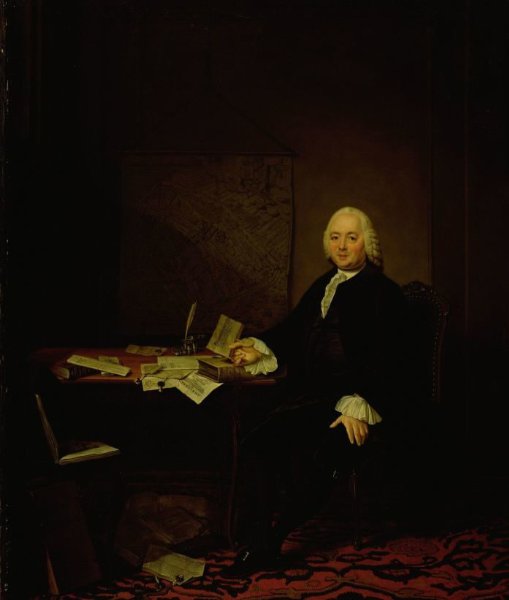 Tibout Regters, Portrait of Jan Wagenaar, City Historian of Amsterdam
