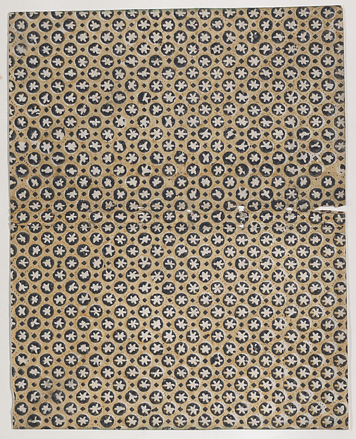 Anonymous, Book cover with overall star pattern