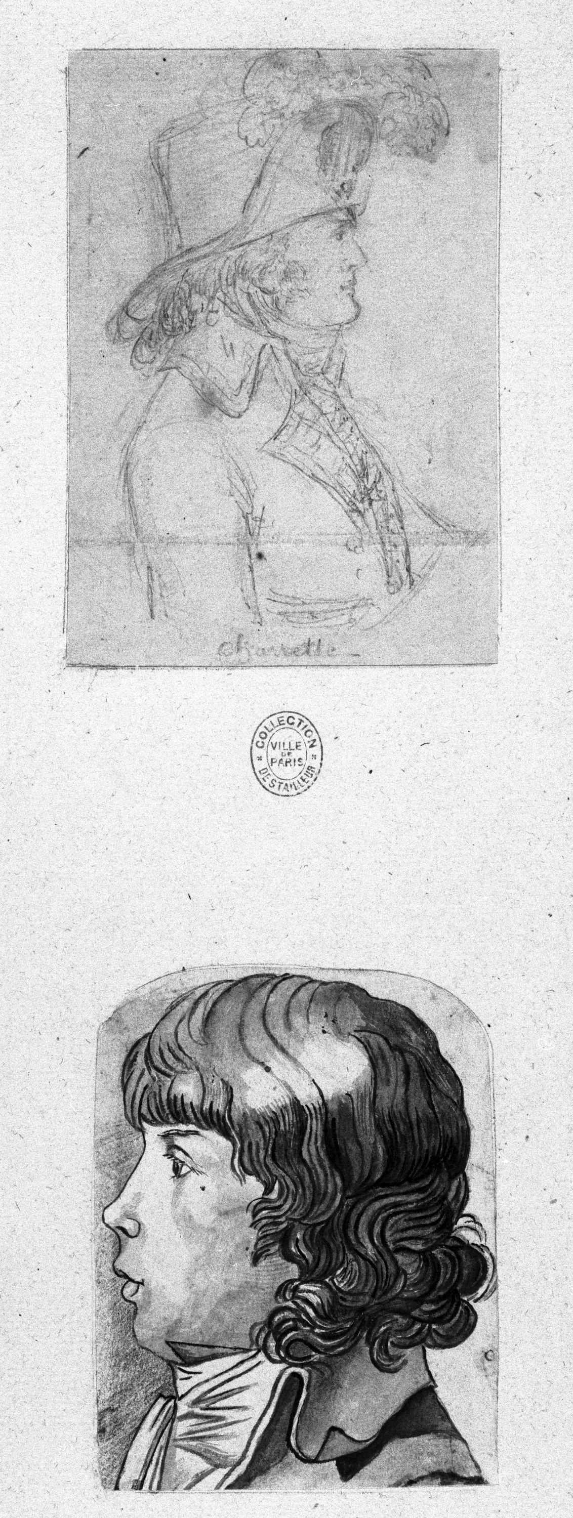 Anonyme, Portrait de Charette de la Contrie