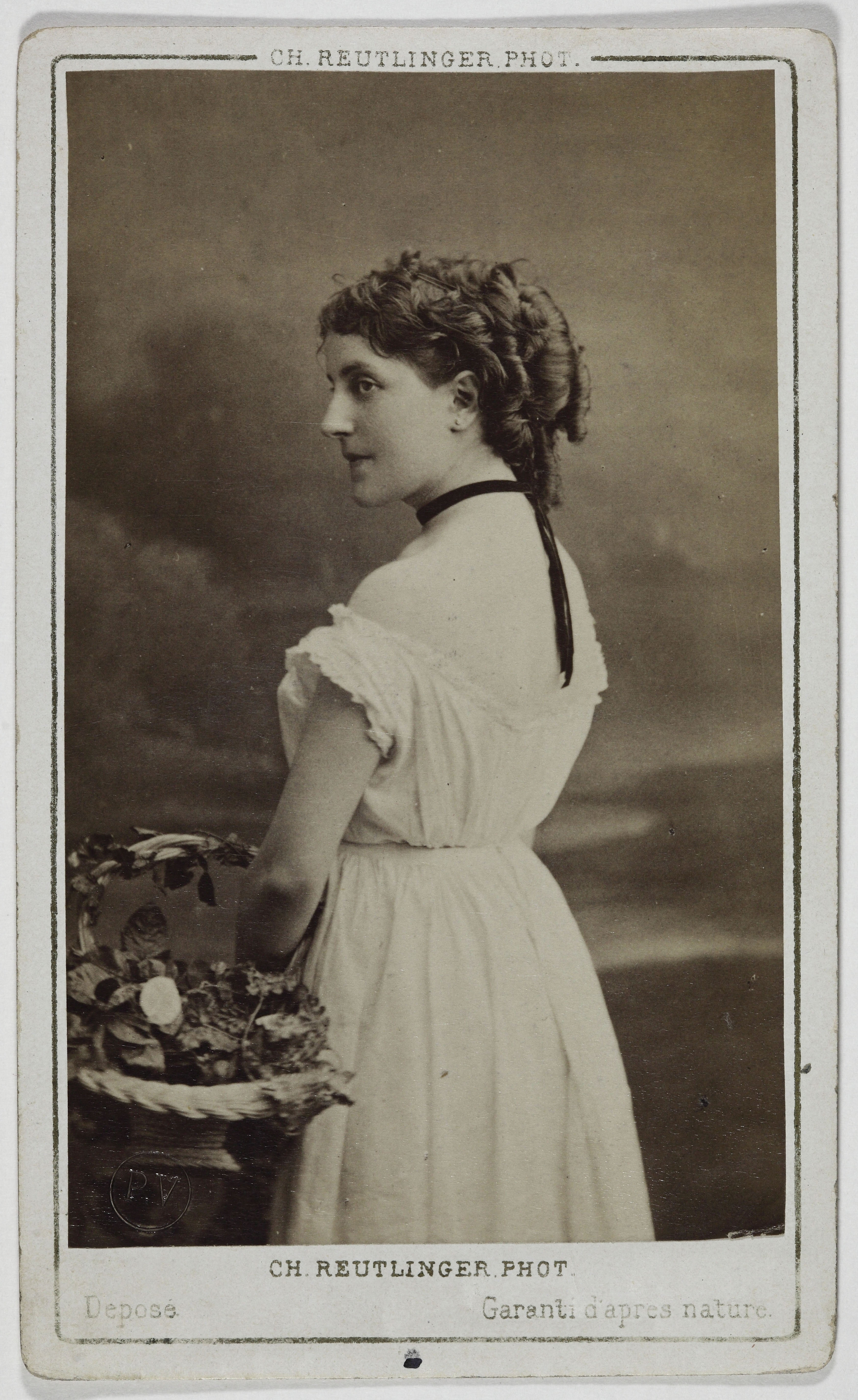 Charles Reutlinger, Portrait d'Angelo, Marie-Anne, (1847-), (actrice)