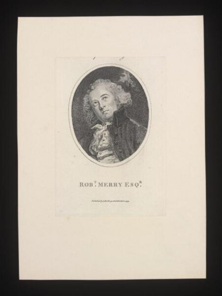 unknown, Robt. Merry Esqr.