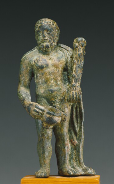 Unknown, Statuette of Herakles Holding a Kantharos