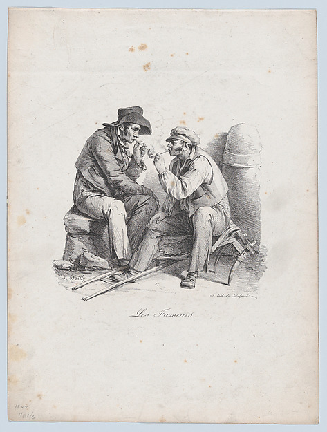 Louis Léopold Boilly, The Smokers