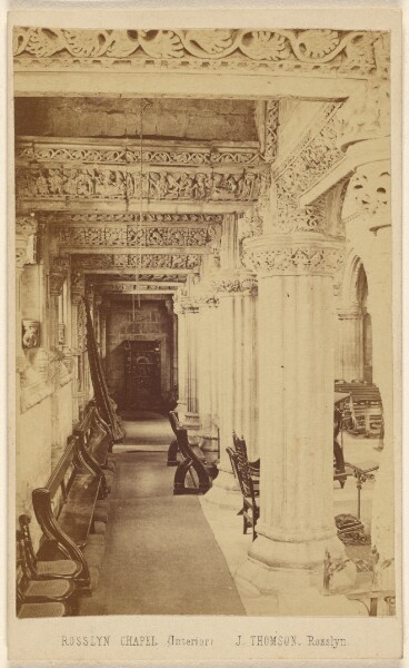 John Thomson, Rosslyn Chapel (Interior)