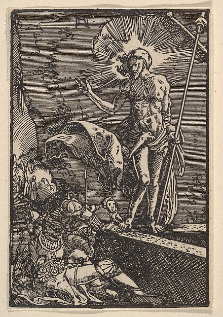 Albrecht Altdorfer, The Resurrection, from "The Fall and Salvation of Mankind Through the Life and Passion of Christ"