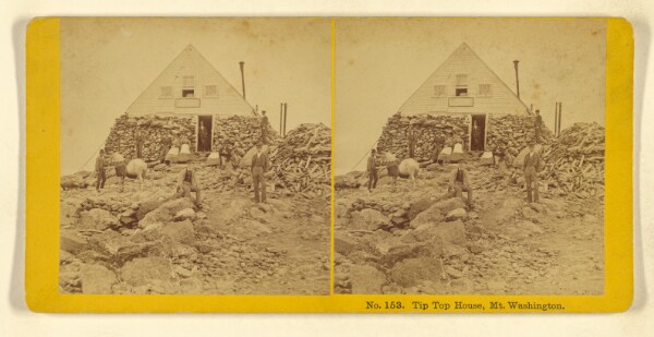 Benjamin West Kilburn, Tip Top House, Mt. Washington.